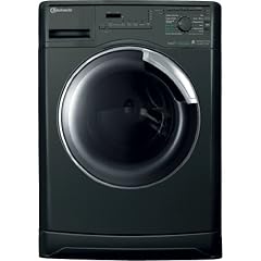 Bauknecht WA BLACK 724 BW Frontlader Waschmaschine / A+++ A / 1400 UpM / 7 kg /  kWh / Schwarz / Induktionsmotor / Vollwasserschutz
