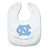 NCAA North Carolina Tar Heels White Snap Bib with Team Logo