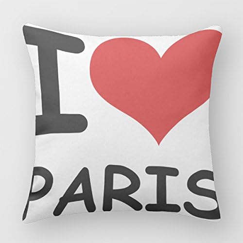 I Love Paris 18 Cushion Cover Decorative Cushions