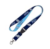 MLB Tampa Bay Rays Two-Tone Lanyard with Detachable Buckle