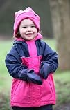 Bush Baby Waterproof Jacket Age 4 Pink & Navy