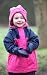 Bush Baby Waterproof Jacket Age 4 Pink & Navy