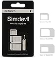 MediaDevil Simdevil 3-in-1 SIM Card Adapter Kit (Nano / Micro / Standard)