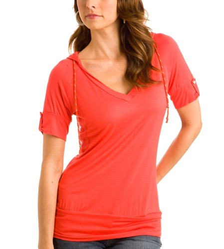 Buy G by GUESS Layla Short Sleeve Hoodie by GByGUESS