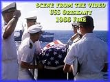 USS Oriskany 1966 Fire Off The Coast Of Vietnam