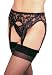 Valentine's Day Lace Garter Belt with Matching Thong