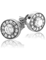 .62 ct White Vs Diamond Stud Earrings 14k Gold