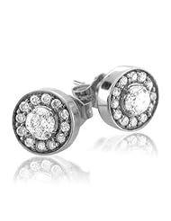 .62 ct White Diamond Stud Earrings 14k Gold