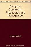 Computer operations : procedures and management