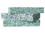 10 x Recycled Chip Foam FULL Yoga Blocks (WHOLESALE BOX)