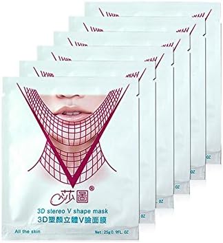 Face lifting 3D Facial mask Lifting Firm Skin Care firming powerful V-Line Face Care slimming Cream lifting shaping Product 7pcs