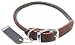 Coastal Pet Circle T Latigo Rolled Leather Dog Collar (24 Inch L x 1 Inch W)
