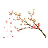 Cherry Blossom Decorative Vinyl Wall Art Sticker Decal