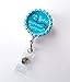 I'm a Nurse What's Your Superpower Aqua - Name Badge Holder - Cute Badge Reels - Nurse Badge - Nurse Gift - Nursing Badge - RN Badge