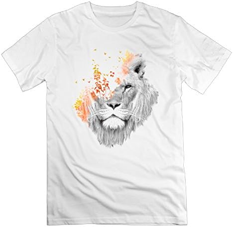 Mens Lion Art Sport Tshirt