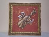 ARTWORK-STRETCH CANVAS-VIOLIN CONCERTO R6054-3