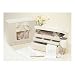 CR Gibson Wedding Collection Keepsake Chest, Ivory Silk, 10-Inch by 12-Inch by 6-Inch