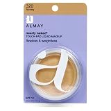 Almay Nearly Naked Touch-Pad Liquid Makeup with SPF 12, Honey 320, 0.5-Ounce Packages (Pack of 2)