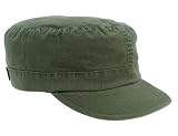 Ultra Force Vintage Olive Drab Fatigue Cap Rip-Stop, Available in 5 sizes