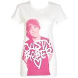 Bravado Justin Bieber Pink Love T-Shirt