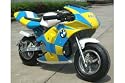 Mini Moto Police Colours