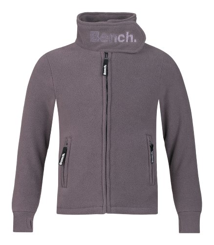 Bench Kids CORE FUNNEL NECK FLEECE BGEK0153B M&auml;dchen Jacken, Gr.164, Grau(GY044 ) Preisvergleich