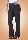 Roamans Plus Size Straight Leg Jeggings by Denim 24/7