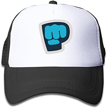 Youtube Pewdiepie Brofist Symbol Black Children Adjustable Mesh Hat