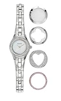 Accurist LB1093 Ladies Bracelet Watch with Interchangeable Bezels