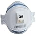 3M 9211 Disposable N95 Respirator,Collapse Resistant 3-Pan Design w/Cool-Flow Valve,(Pk/10)