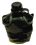 US Plastik Feldflasche woodland