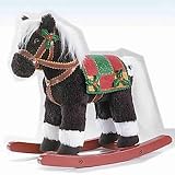 2005 Breyer Mistletoe Plush Vintage 12 Rocking Horse - Retired