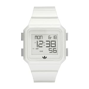 Adidas Originals Unisex White Digital Peachtree Watch - ADH4056 Adidas Originals Unisex White Digital Peachtree Watch - ADH4056