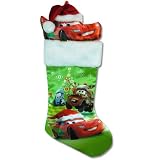 Stocking - Disney - Cars 18 Fully Printed with Plush Head Hanger Christmas Socks