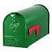 Solar Group E1100G00 Standard Size Galvanized Steel Rural Mailbox, Green