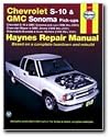 Haynes Chevrolet S-10 and GMC Sonoma Pick-ups (94 - 04) Manual