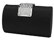 Satin, Mini Clutch, Rhinestone Closure Evening Bag - Paige (41 940)