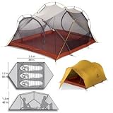 MSR Mutha Hubba Tent - 3 Person, 3 Season by MSR