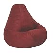 Paprika Extra Large Urban Suede Beanbag By Elite Furniture