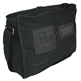 GODREVY LARGE STUDENT CANVAS A4 MESSENGER SHOULDER BAG