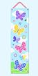 Butterfly Garden Canvas Growth Chart by Olive Kids