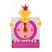 Princess Wooden Alarm Clock