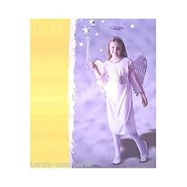 Idena 8230214sa - Engel Kostüm (ohne Flügel), Gr. S (4-7 Jahre) Engelskostüm, Engelkostüm für Kinder