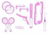 Wii 15-in-1 Family Pack - Pink