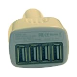 USB Car Charger for Motorola Droid, 2, X, Incredible, Samsung Galaxy S, Captivate, Vibrant, Fascinate, Epic 4G, Moment, Intercept, BlackBerry Torch 9800, Pearl, Storm, Bold, HTV EVO 4, HERO, Aria, HD2, LG Prime, Shine, Neon, and Apple iPhone Smart Phones