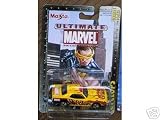 Maisto 1:64 Scale Yellow Cyclops Plymouth Hemi 'Cuda Die Cast Car Ultimate MarvelIMAGE
