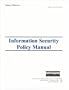 Information Security Policy Manual (With CD-ROM)