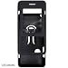 Verizon LG VX8500 Chocolate Crystal Rubberize Black Case Cover with Detchable Belt Clip