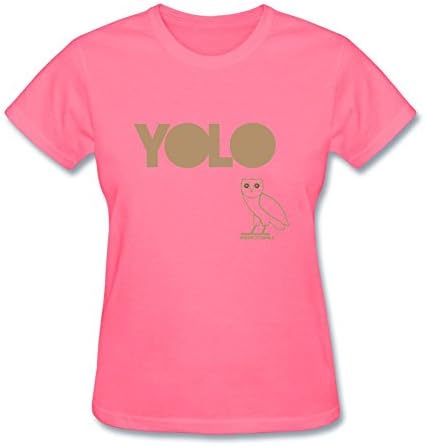 Holyshirt Women's The OVO Owl Drake Short Sleeve T-Shirt X-Large Pink