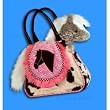 PLUSH I LOVE HORSES SAK WITH HORSE 8"